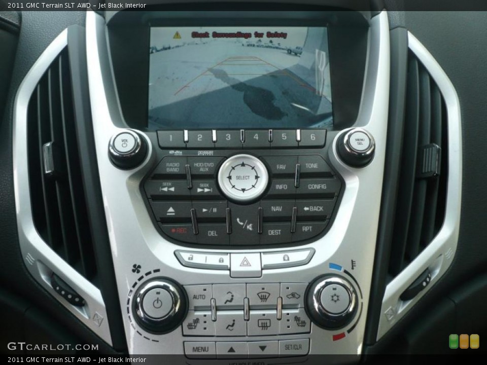 Jet Black Interior Controls for the 2011 GMC Terrain SLT AWD #45308533