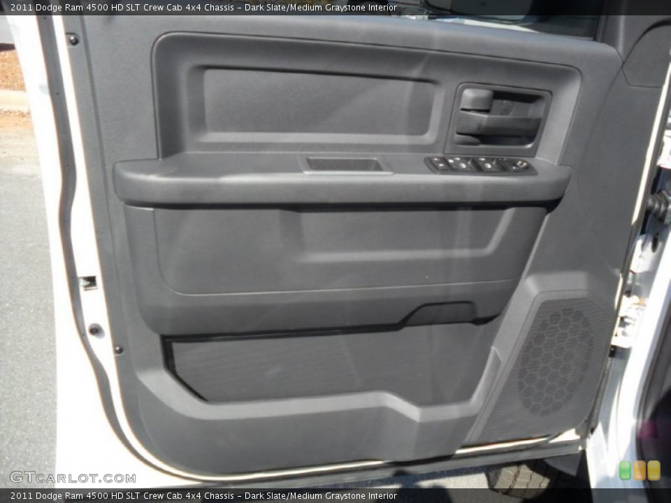 Dark Slate/Medium Graystone Interior Door Panel for the 2011 Dodge Ram 4500 HD SLT Crew Cab 4x4 Chassis #45309861