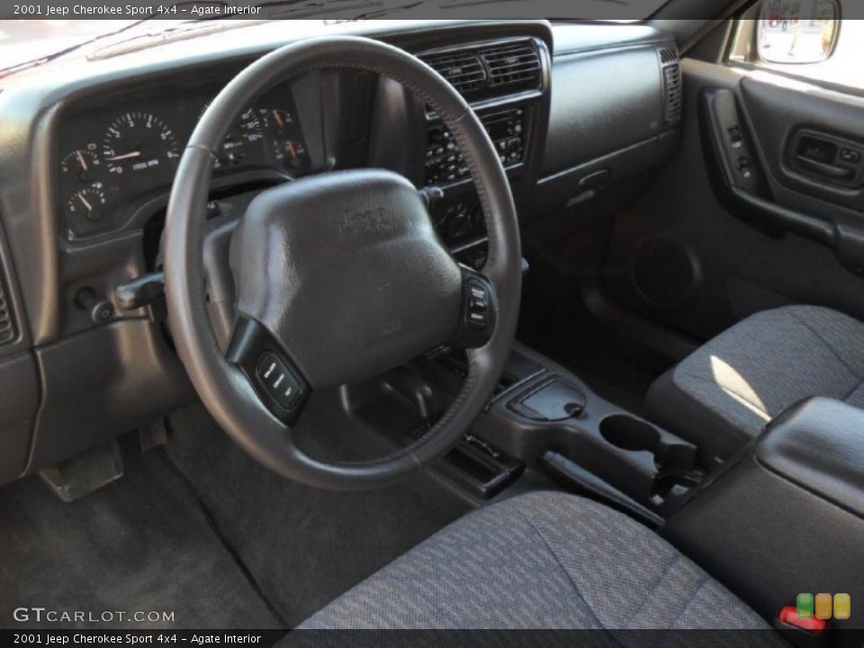 Agate Interior Prime Interior for the 2001 Jeep Cherokee Sport 4x4 #45310445