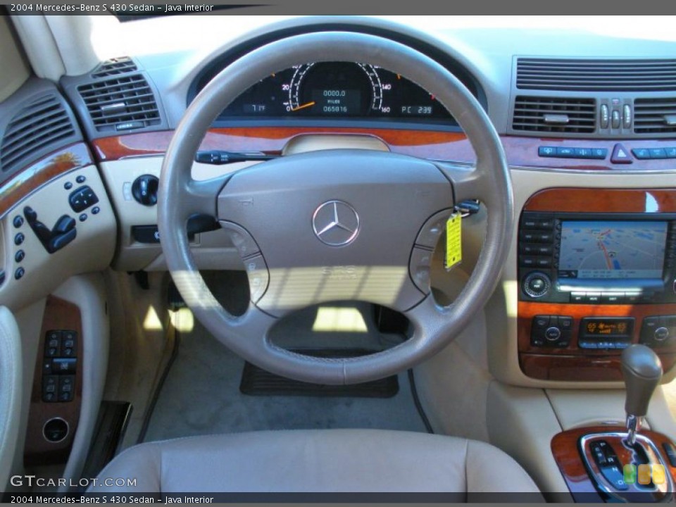 Java Interior Steering Wheel for the 2004 Mercedes-Benz S 430 Sedan #45312353