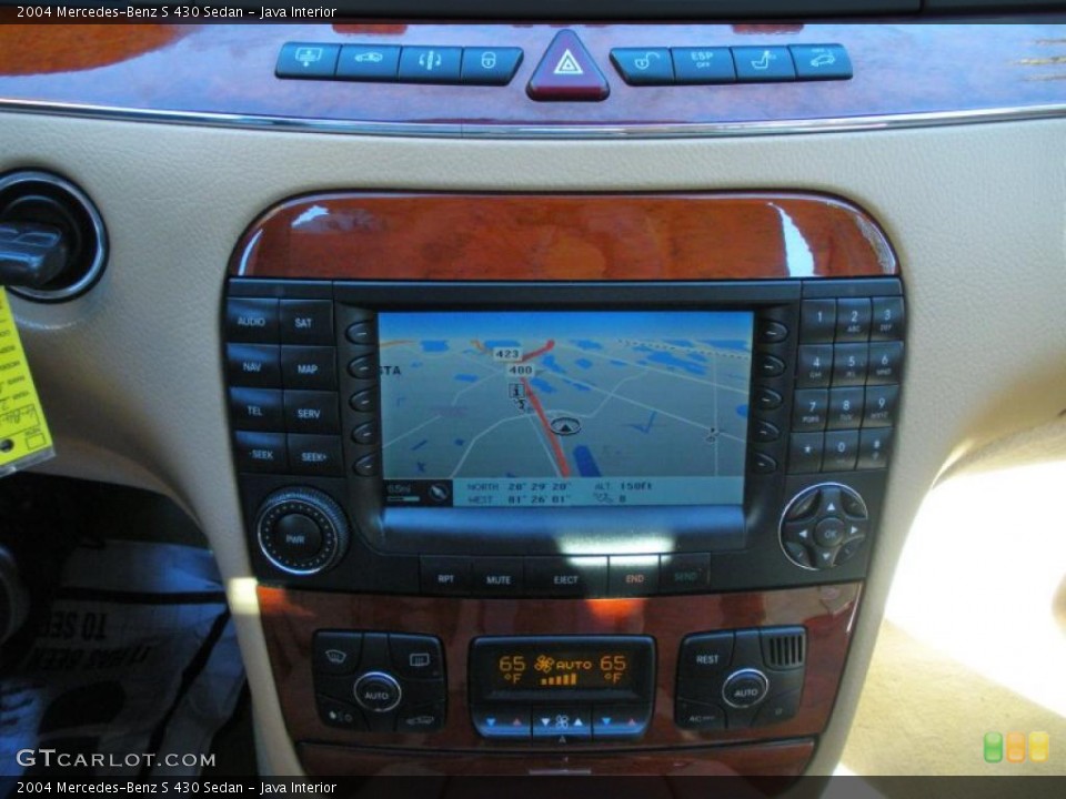 Java Interior Navigation for the 2004 Mercedes-Benz S 430 Sedan #45312365