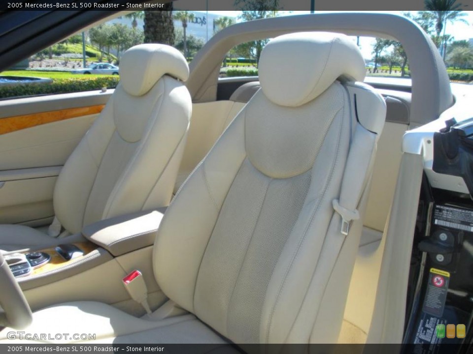 Stone Interior Photo for the 2005 Mercedes-Benz SL 500 Roadster #45312755