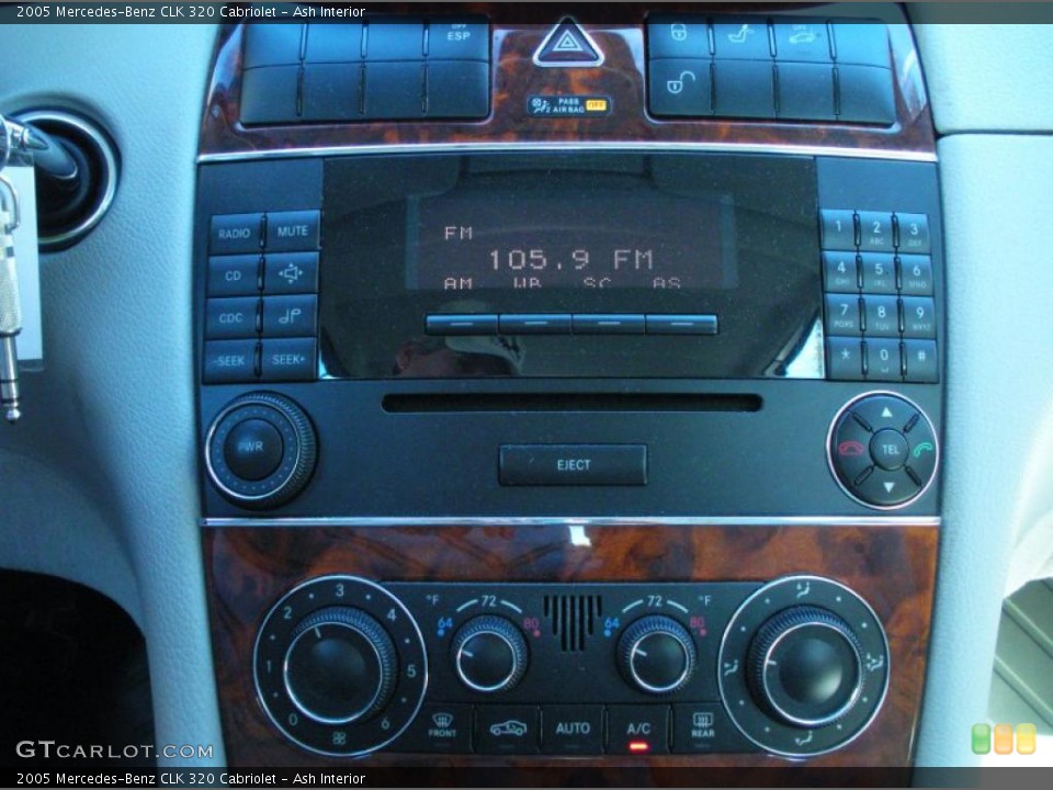 Ash Interior Controls for the 2005 Mercedes-Benz CLK 320 Cabriolet #45313379