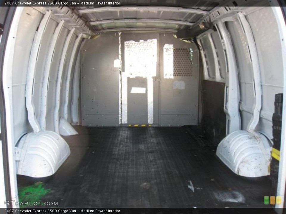 Medium Pewter Interior Trunk for the 2007 Chevrolet Express 2500 Cargo Van #45317084
