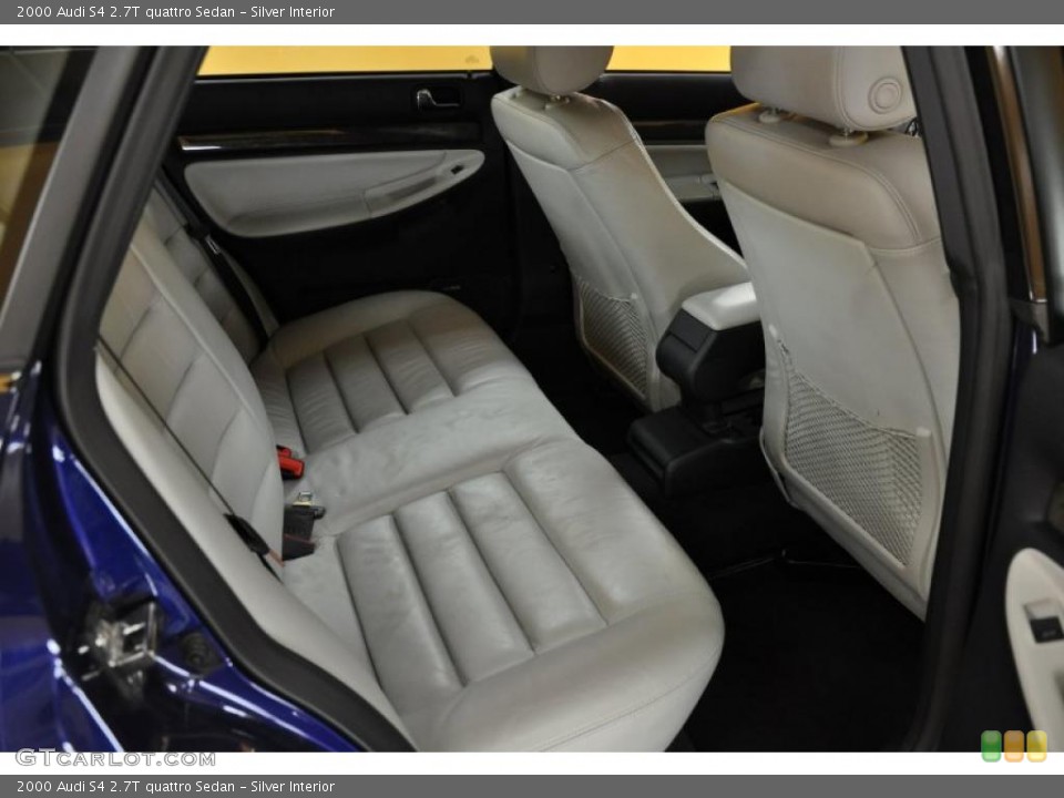 Silver Interior Photo for the 2000 Audi S4 2.7T quattro Sedan #45318529