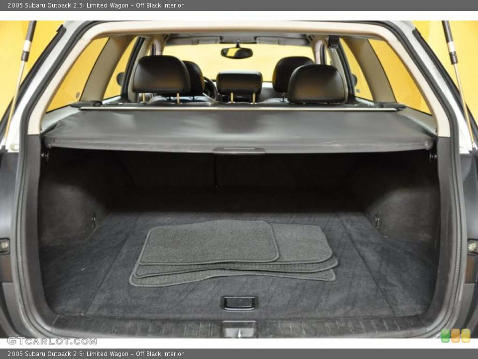 Off Black Interior Trunk for the 2005 Subaru Outback 2.5i Limited Wagon #45319209