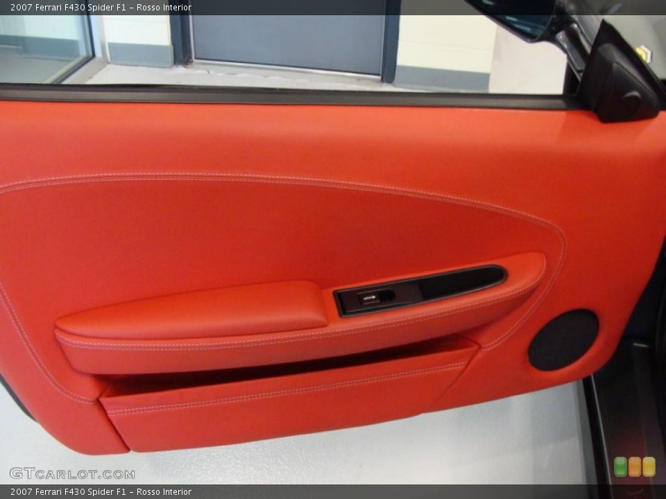 Rosso Interior Door Panel for the 2007 Ferrari F430 Spider F1 #45320270