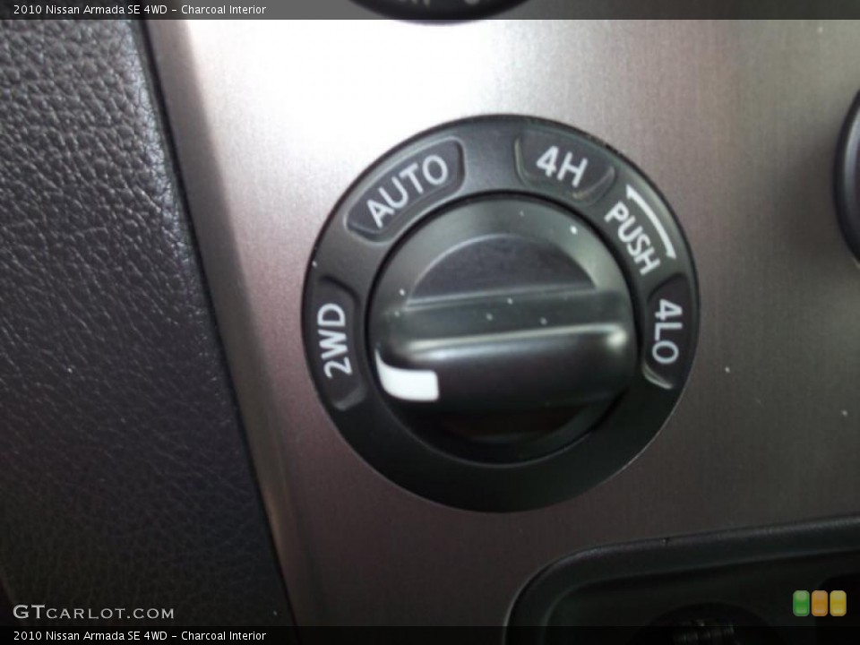 Charcoal Interior Controls for the 2010 Nissan Armada SE 4WD #45321556