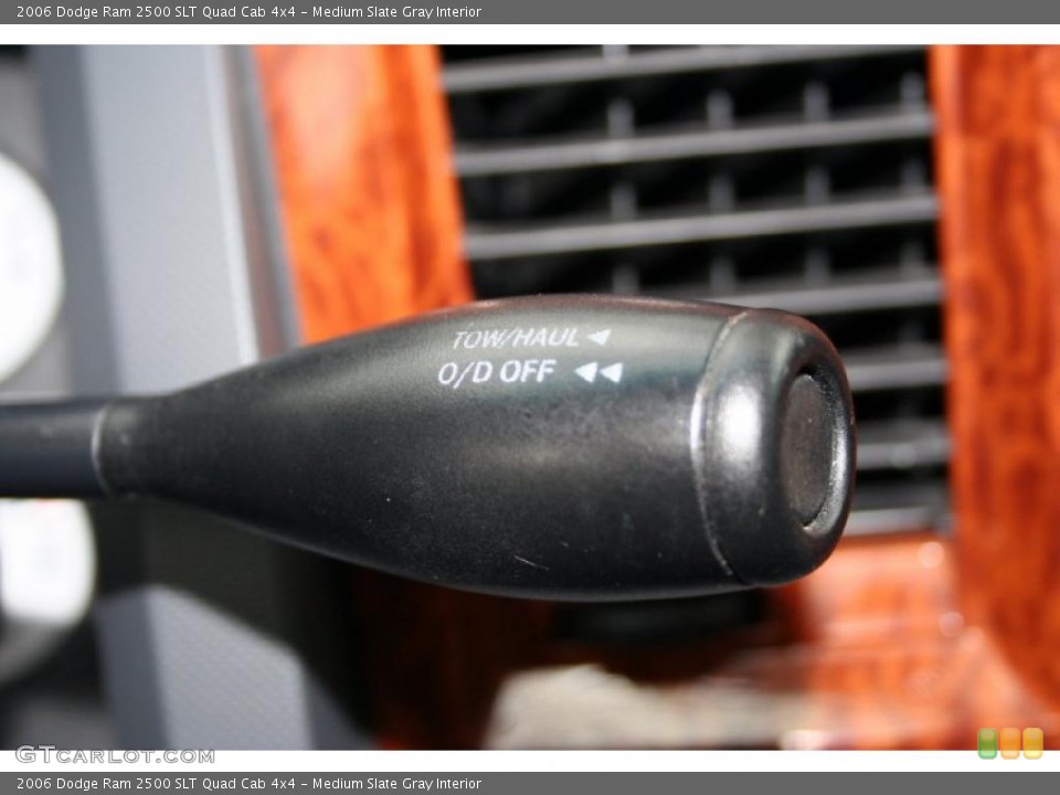 Medium Slate Gray Interior Transmission for the 2006 Dodge Ram 2500 SLT Quad Cab 4x4 #45322540