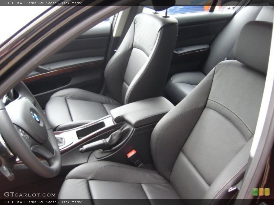 Black Interior Photo for the 2011 BMW 3 Series 328i Sedan #45323036