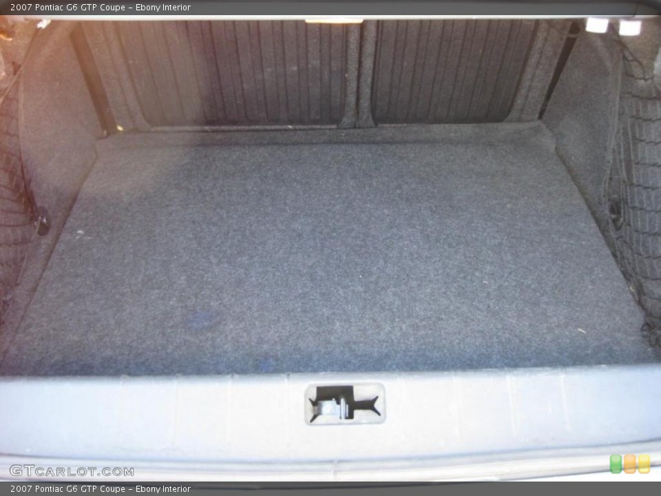 Ebony Interior Trunk for the 2007 Pontiac G6 GTP Coupe #45323740