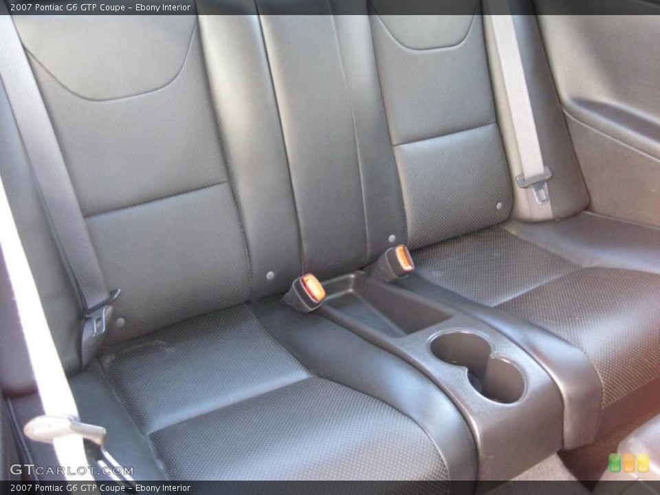 Ebony Interior Photo for the 2007 Pontiac G6 GTP Coupe #45323892