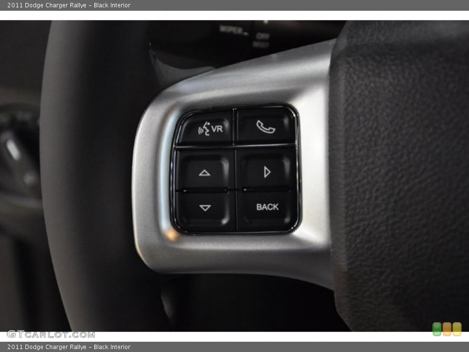 Black Interior Controls for the 2011 Dodge Charger Rallye #45325738
