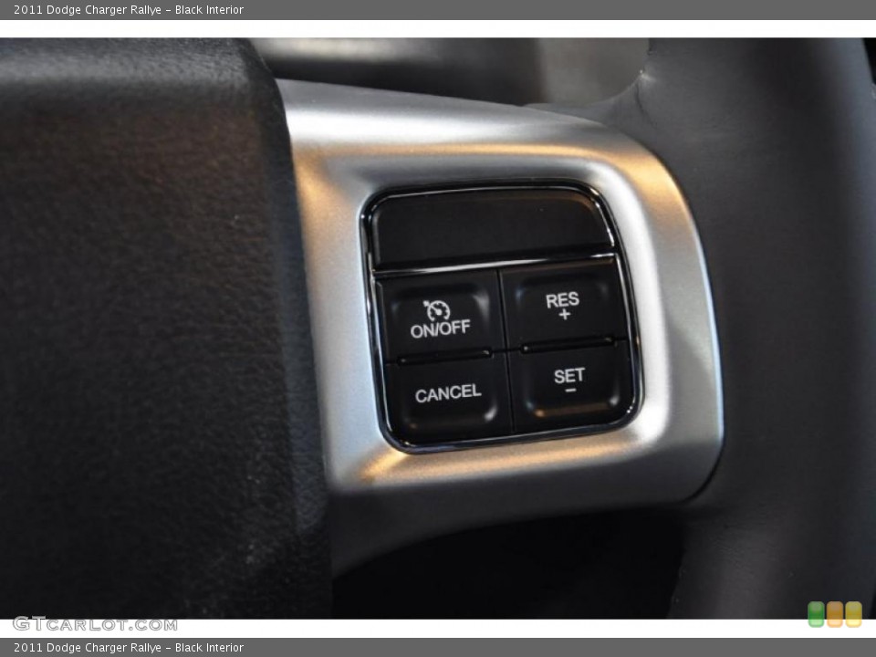 Black Interior Controls for the 2011 Dodge Charger Rallye #45325950
