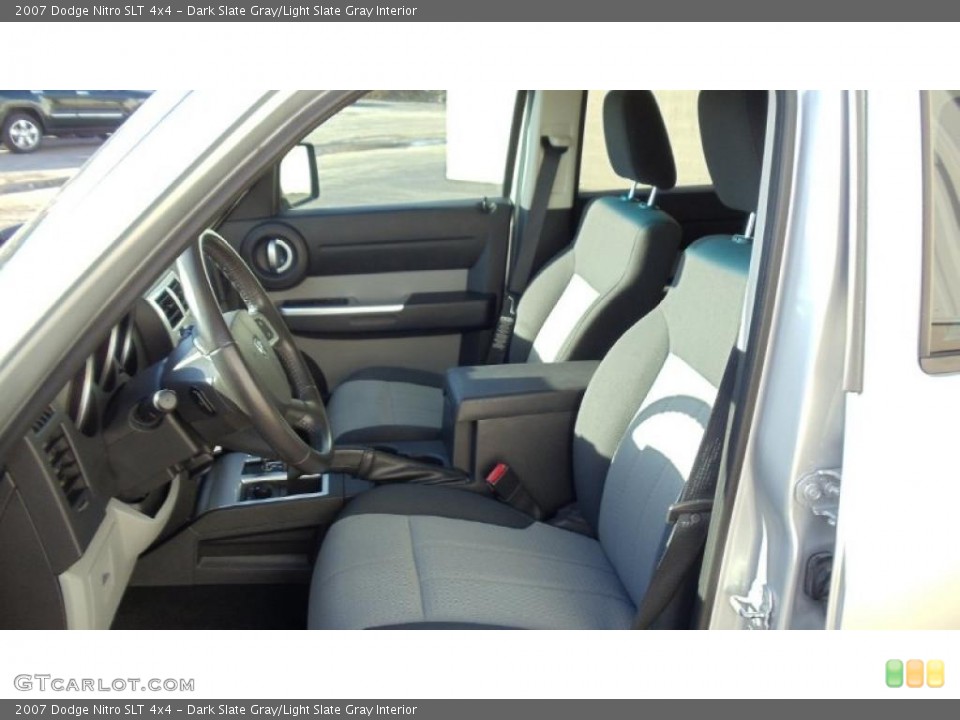 Dark Slate Gray/Light Slate Gray Interior Photo for the 2007 Dodge Nitro SLT 4x4 #45326183