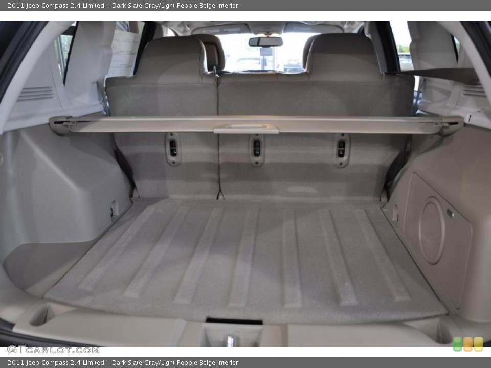 Dark Slate Gray/Light Pebble Beige Interior Trunk for the 2011 Jeep Compass 2.4 Limited #45326363