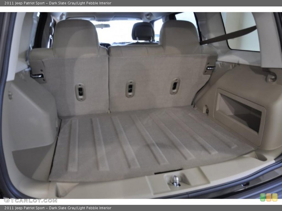 Dark Slate Gray/Light Pebble Interior Trunk for the 2011 Jeep Patriot Sport #45326587