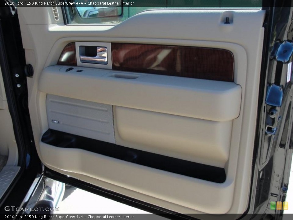 Chapparal Leather Interior Door Panel for the 2010 Ford F150 King Ranch SuperCrew 4x4 #45328831