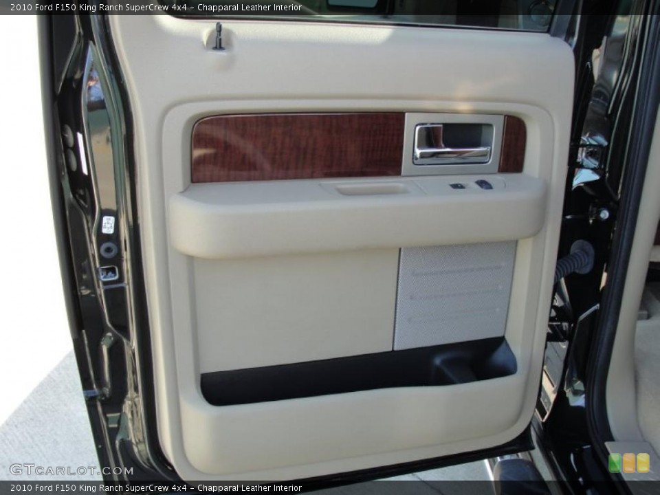 Chapparal Leather Interior Door Panel for the 2010 Ford F150 King Ranch SuperCrew 4x4 #45328855