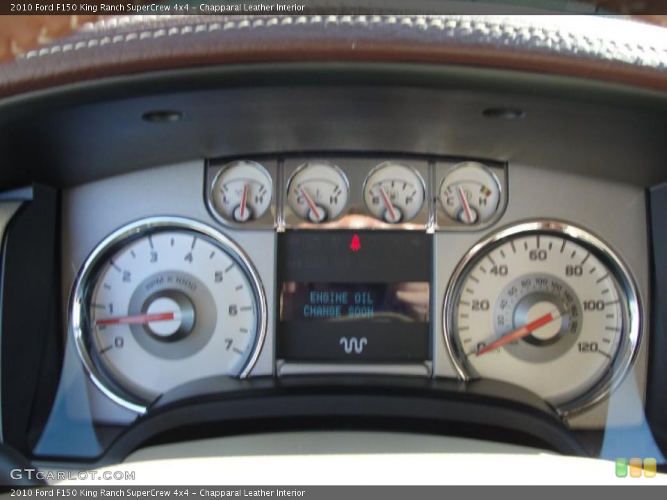 Chapparal Leather Interior Gauges for the 2010 Ford F150 King Ranch SuperCrew 4x4 #45328911