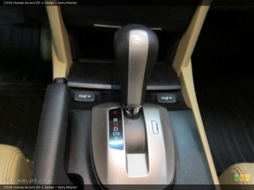 Ivory Interior Transmission for the 2009 Honda Accord EX-L Sedan #45334716