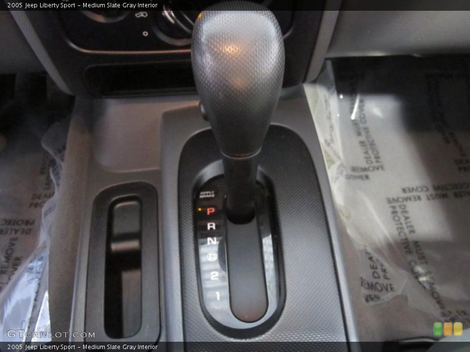 Medium Slate Gray Interior Transmission for the 2005 Jeep Liberty Sport #45336780