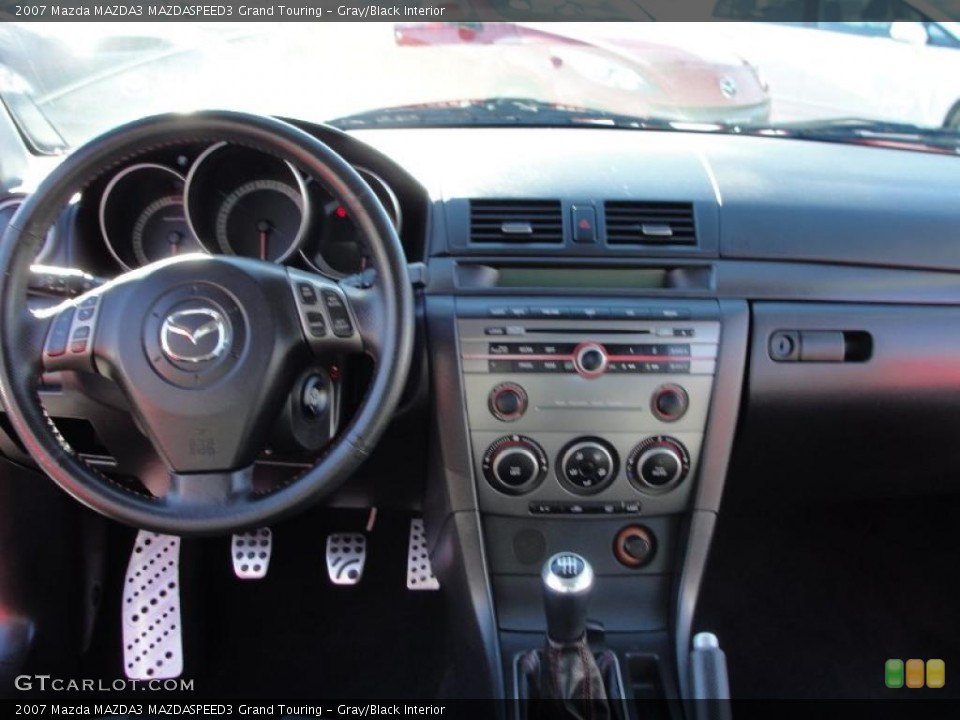 Gray/Black Interior Dashboard for the 2007 Mazda MAZDA3 MAZDASPEED3 Grand Touring #45340925