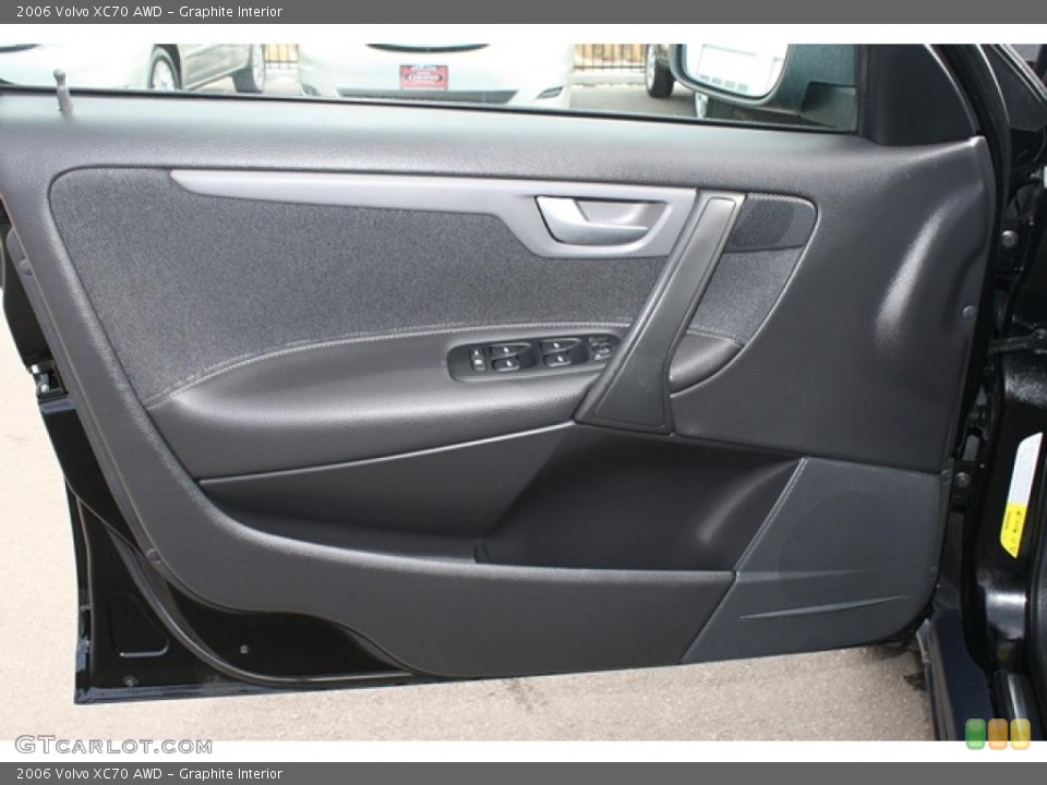 Graphite Interior Door Panel for the 2006 Volvo XC70 AWD #45343357