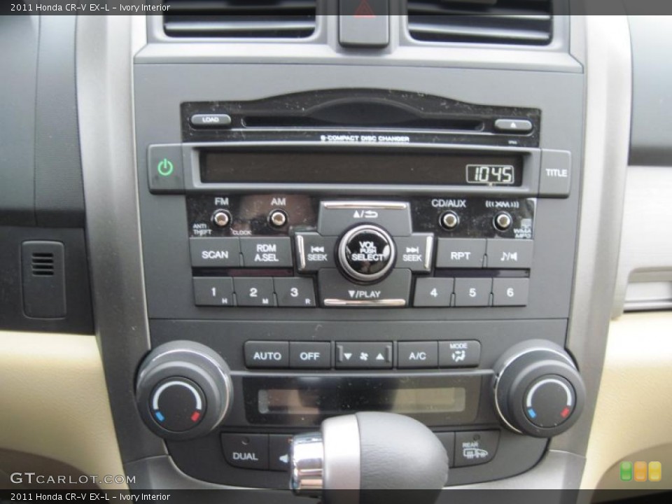 Ivory Interior Controls for the 2011 Honda CR-V EX-L #45345329