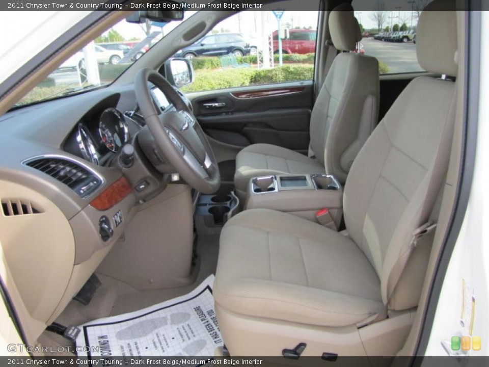 Dark Frost Beige/Medium Frost Beige Interior Photo for the 2011 Chrysler Town & Country Touring #45345801
