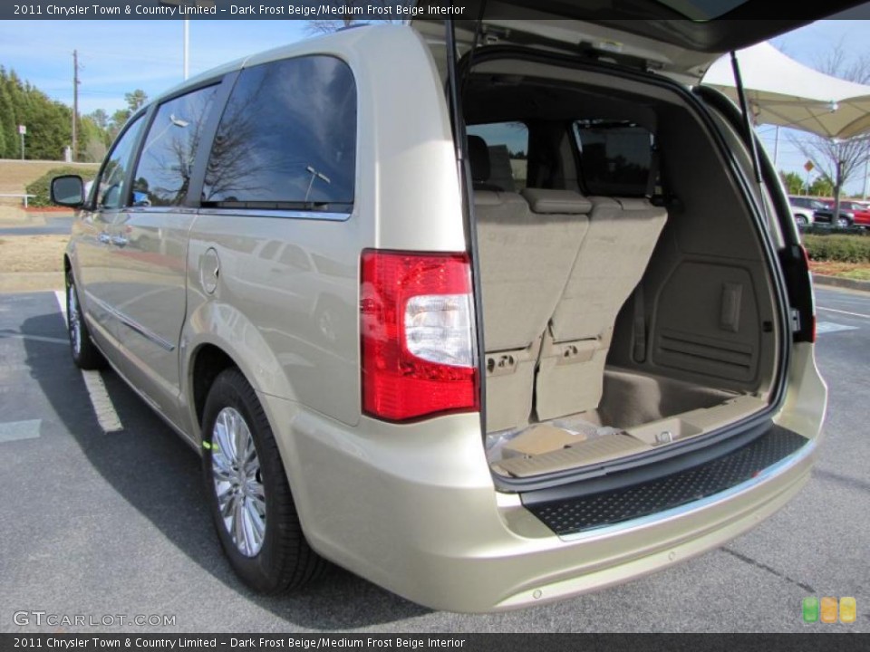Dark Frost Beige/Medium Frost Beige Interior Trunk for the 2011 Chrysler Town & Country Limited #45345959