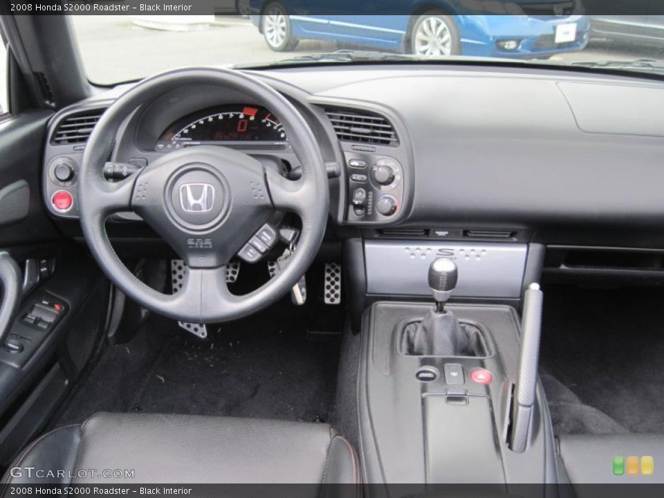 Black Interior Dashboard for the 2008 Honda S2000 Roadster #45346397