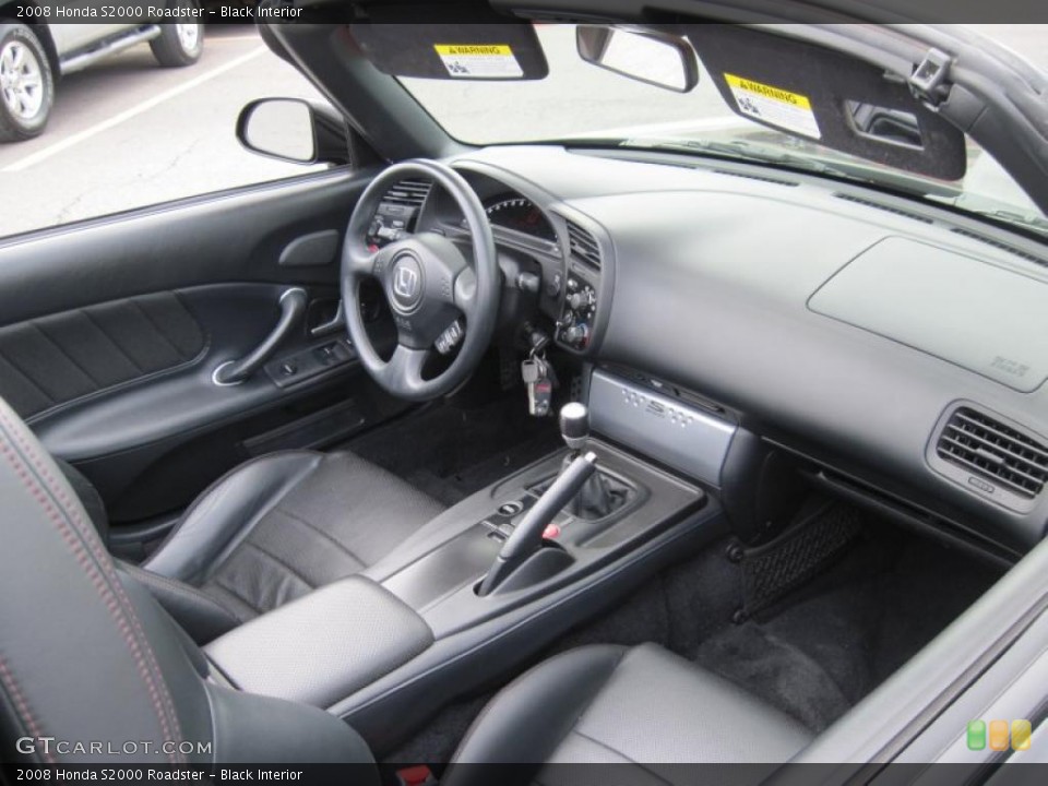 Black Interior Dashboard for the 2008 Honda S2000 Roadster #45346409