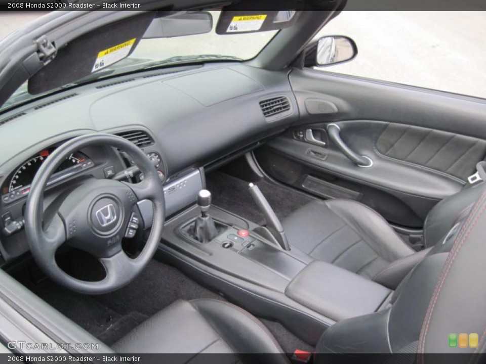 Black Interior Photo for the 2008 Honda S2000 Roadster #45346421