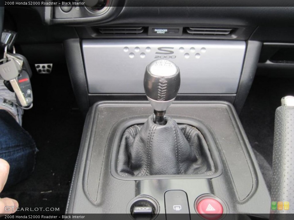 Black Interior Transmission for the 2008 Honda S2000 Roadster #45346437