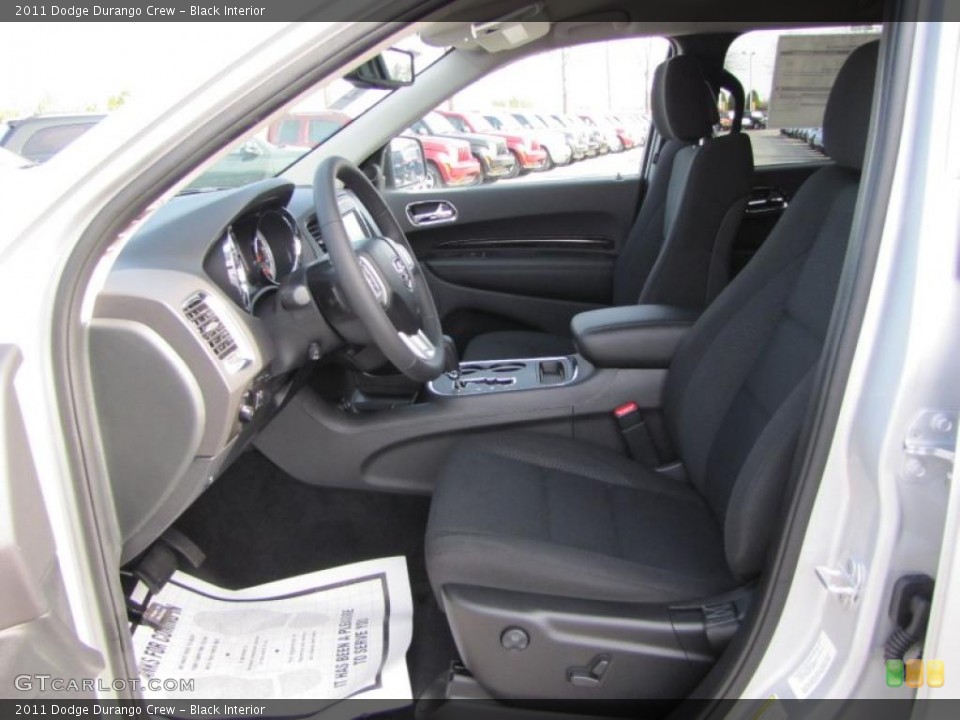 Black Interior Photo for the 2011 Dodge Durango Crew #45346833