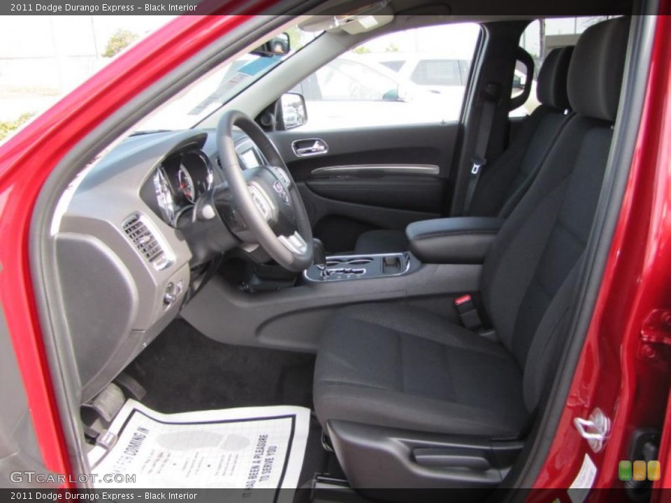 Black Interior Photo for the 2011 Dodge Durango Express #45347426