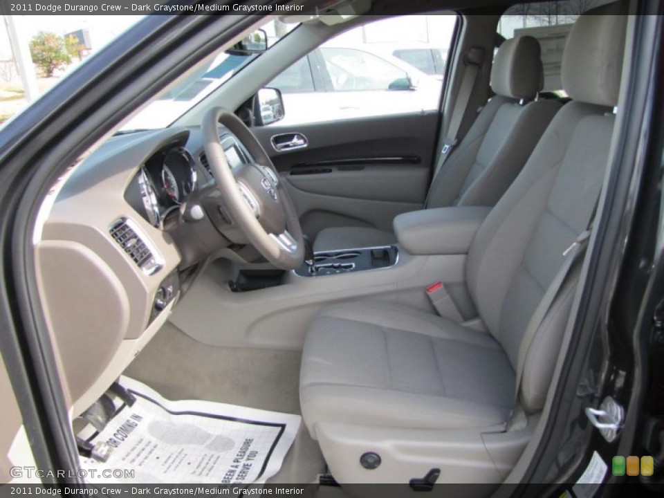 Dark Graystone/Medium Graystone Interior Photo for the 2011 Dodge Durango Crew #45347594