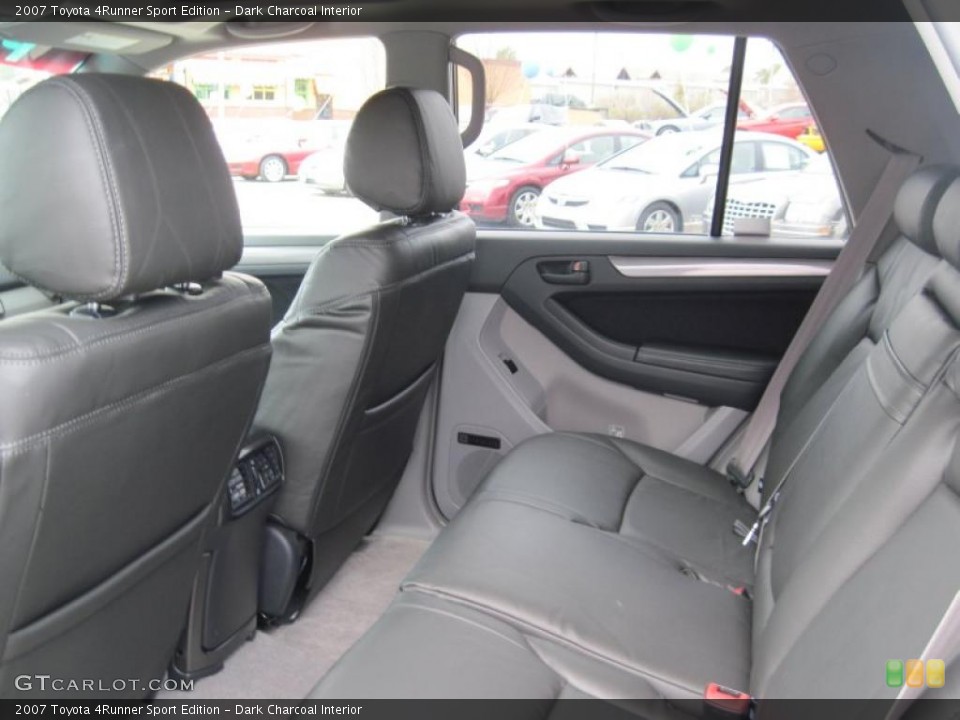 Dark Charcoal Interior Photo for the 2007 Toyota 4Runner Sport Edition #45347754