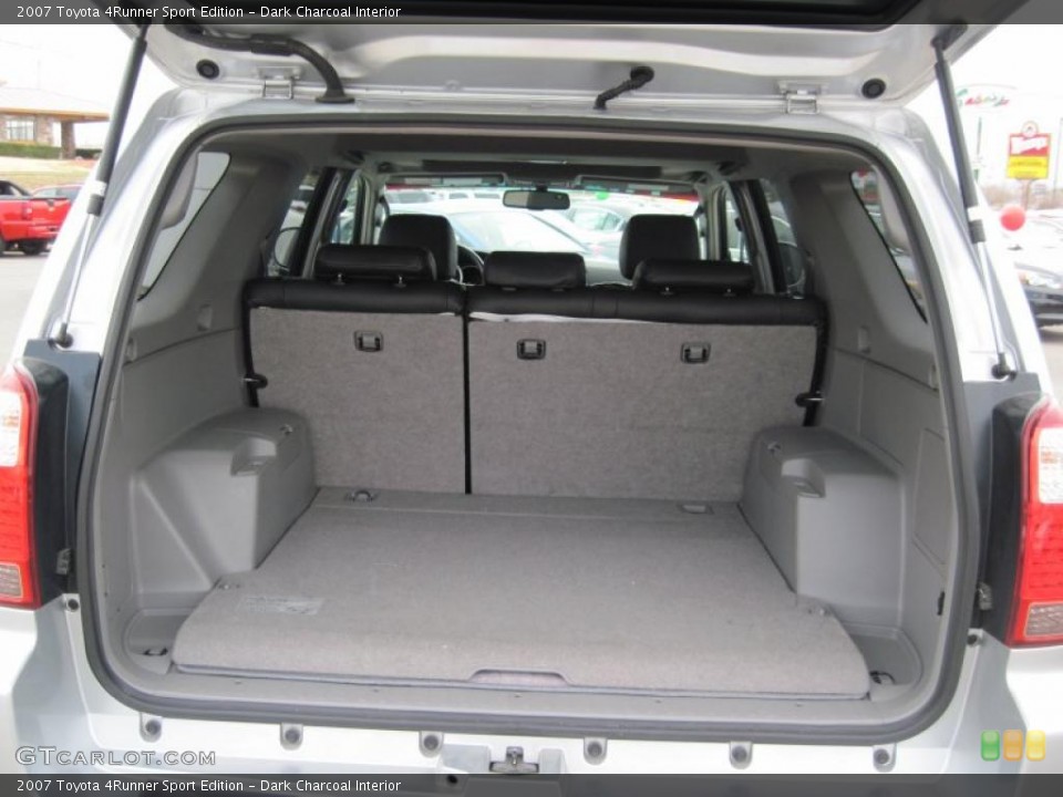 Dark Charcoal Interior Trunk for the 2007 Toyota 4Runner Sport Edition #45347766
