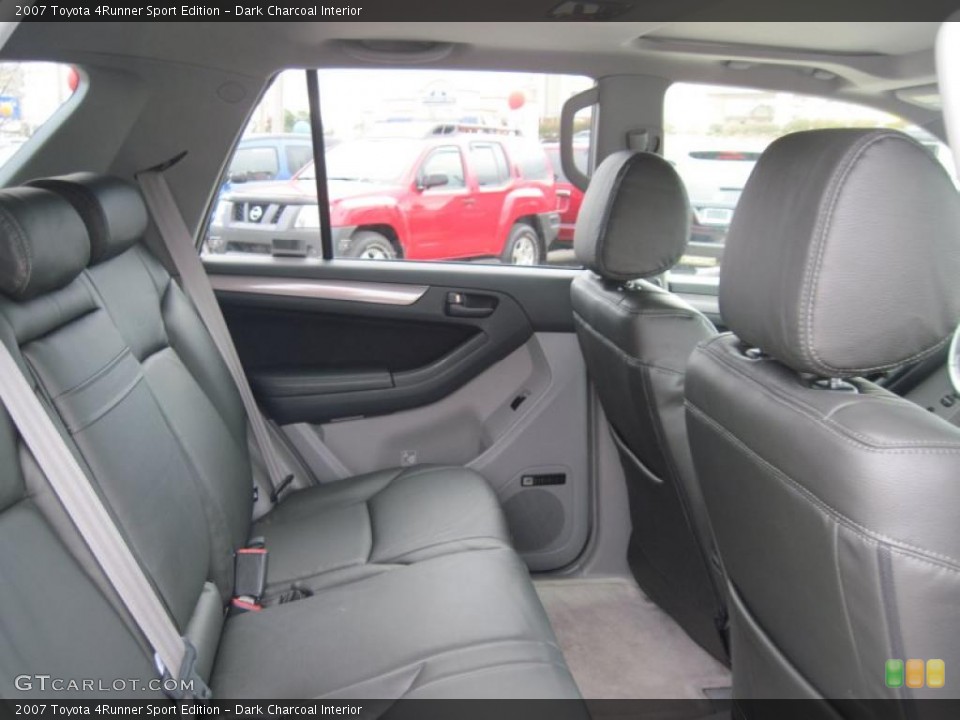 Dark Charcoal Interior Photo for the 2007 Toyota 4Runner Sport Edition #45347862