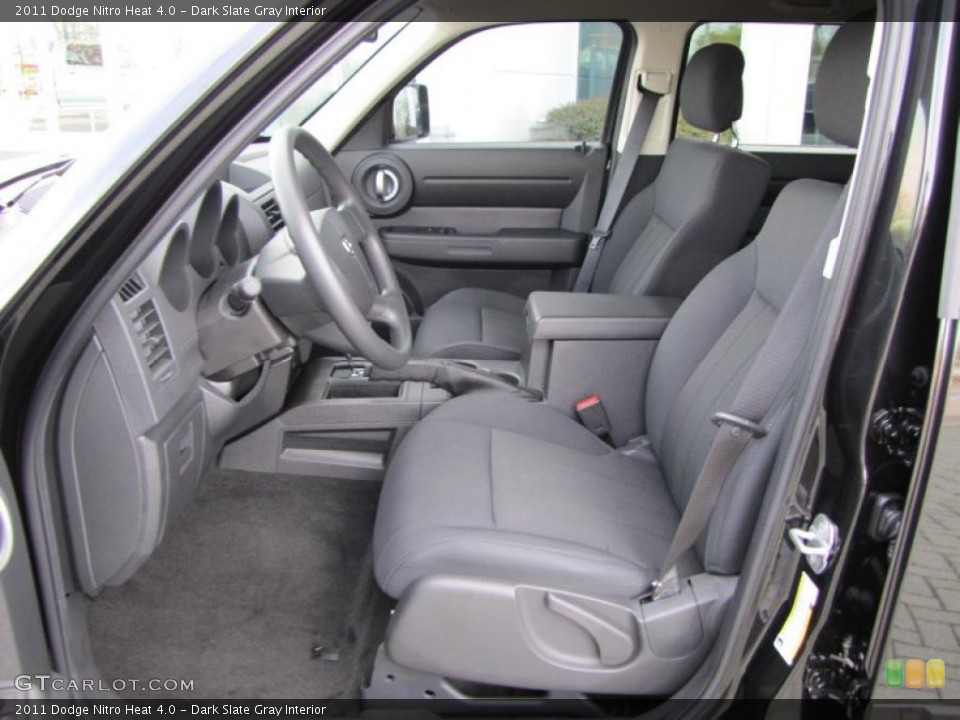 Dark Slate Gray Interior Photo for the 2011 Dodge Nitro Heat 4.0 #45348211