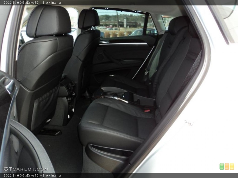 Black Interior Photo for the 2011 BMW X6 xDrive50i #45349223