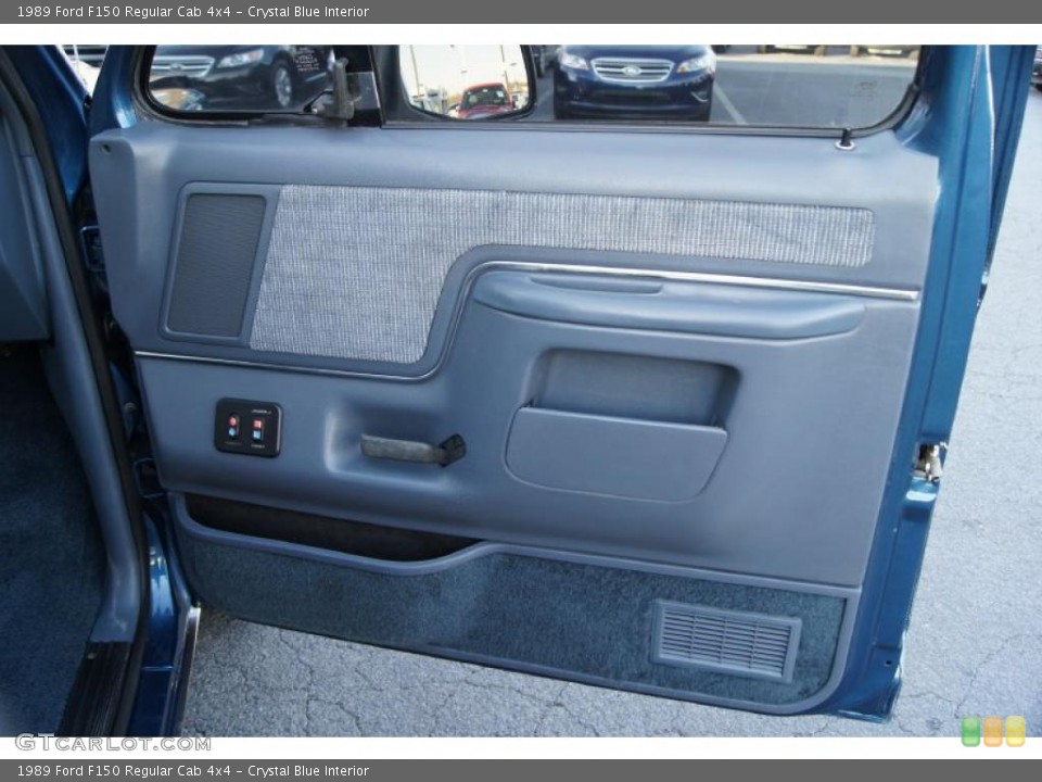 Blue Interior Door Panel for the 1989 