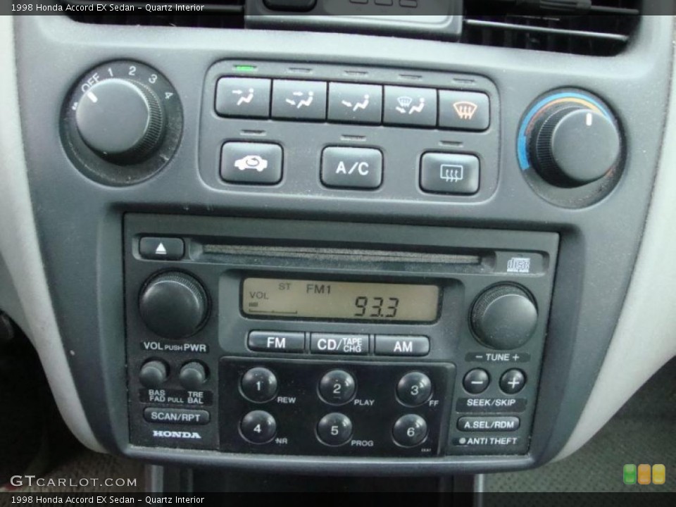 Quartz Interior Controls for the 1998 Honda Accord EX Sedan #45353072