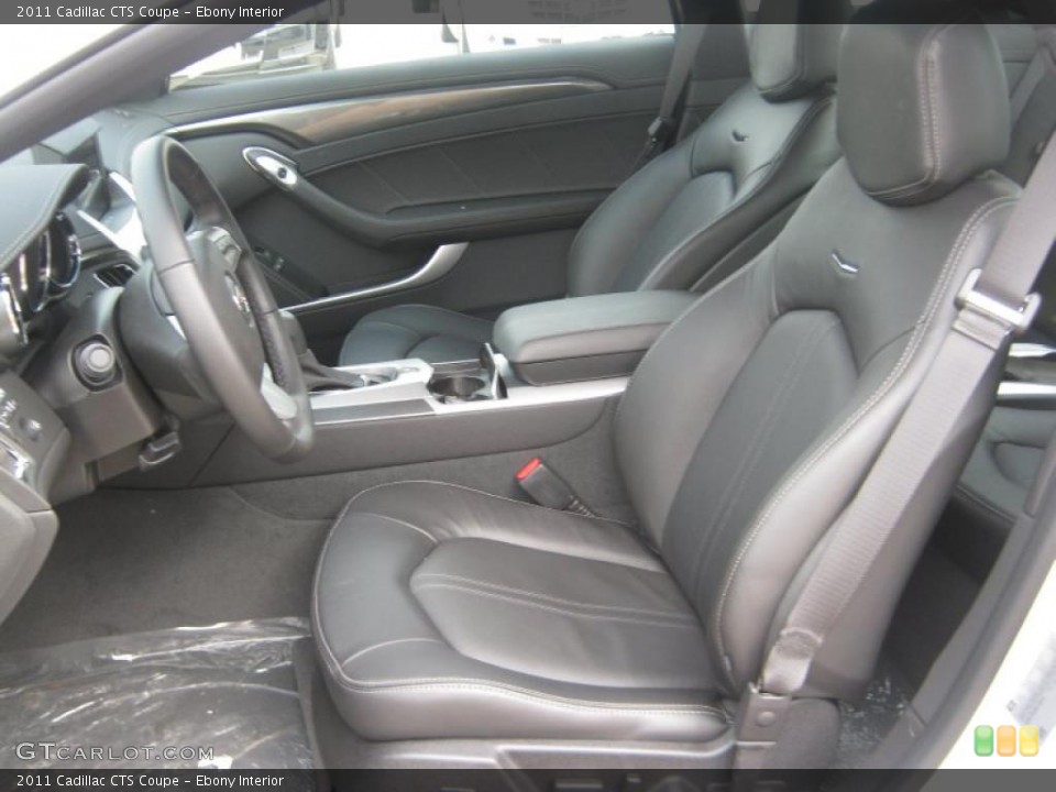 Ebony Interior Photo for the 2011 Cadillac CTS Coupe #45353814