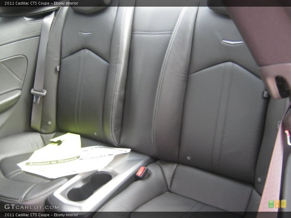 Ebony Interior Photo for the 2011 Cadillac CTS Coupe #45353822
