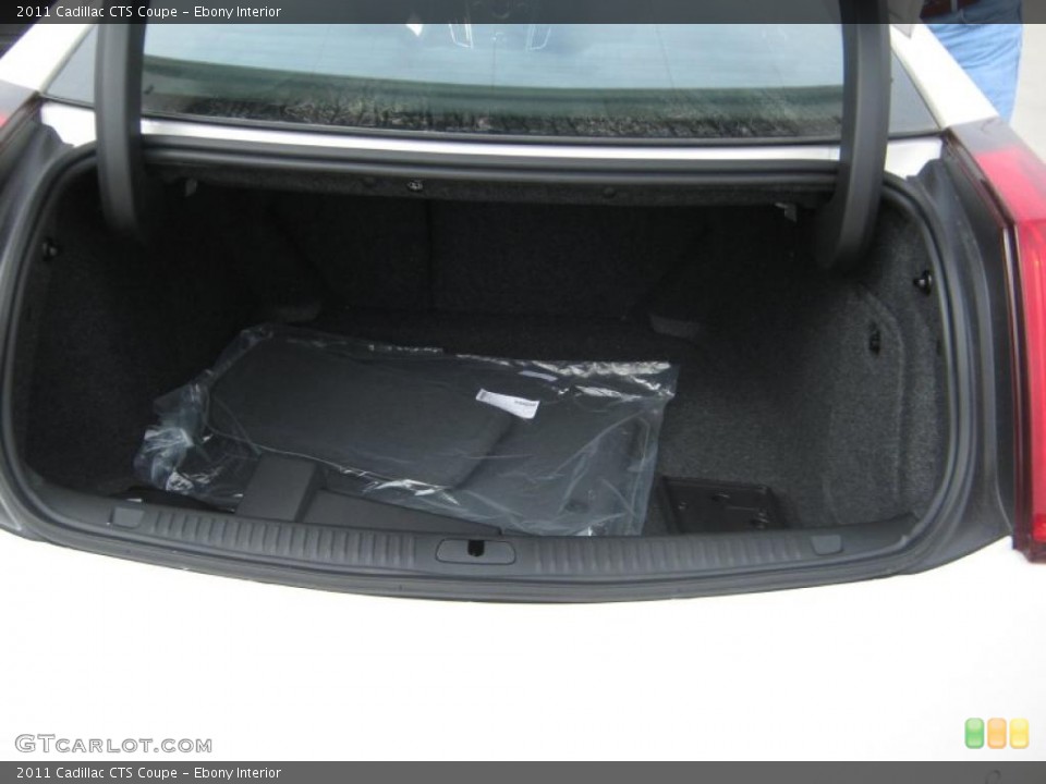 Ebony Interior Trunk for the 2011 Cadillac CTS Coupe #45353839