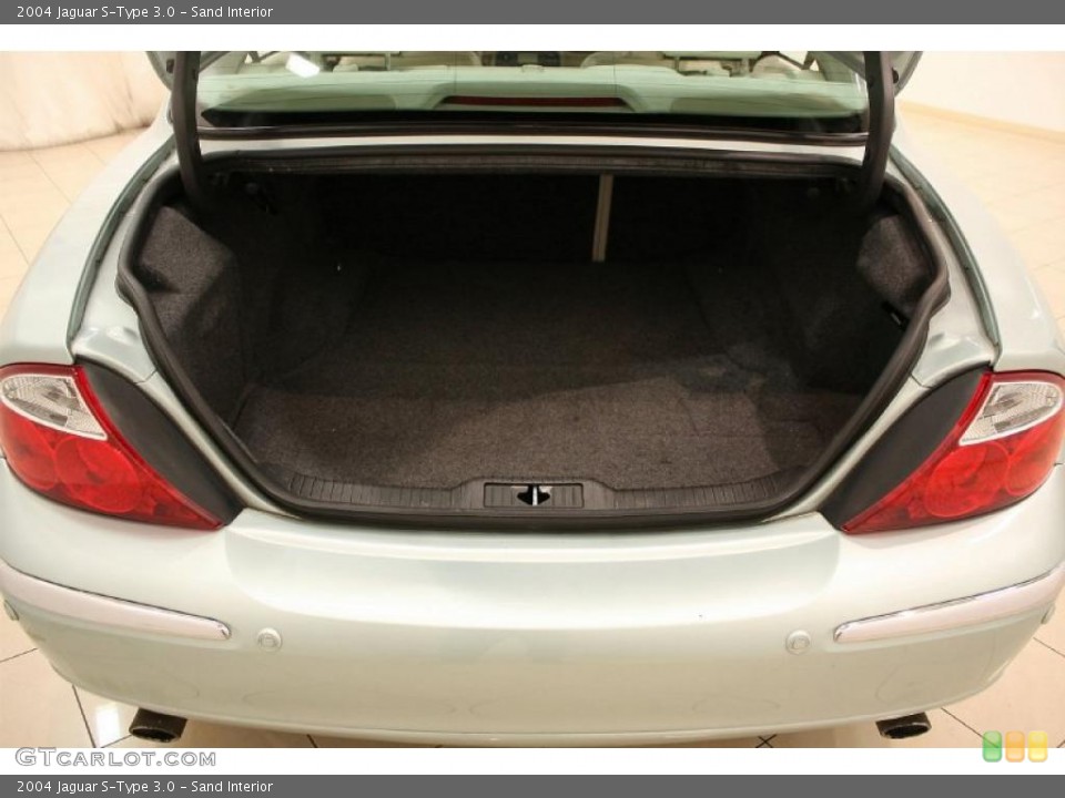 Sand Interior Trunk for the 2004 Jaguar S-Type 3.0 #45355284