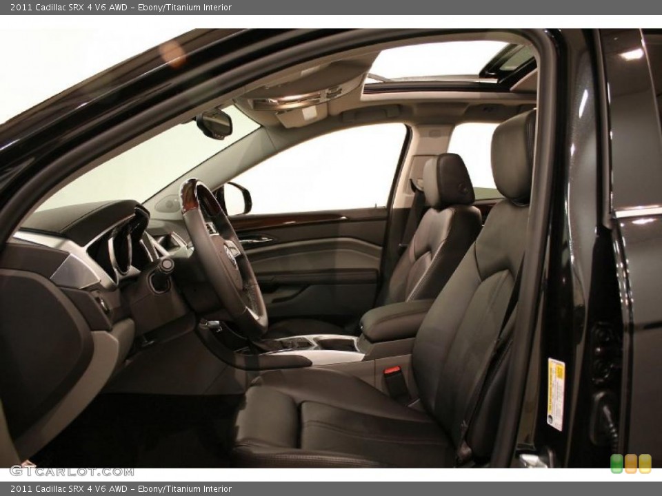 Ebony/Titanium Interior Photo for the 2011 Cadillac SRX 4 V6 AWD #45356444